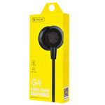 Celebrat G4 Wired Earphone 3.5mm - Black