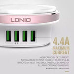 Ldnio Charger Hab A4406 With Led Display 4 USB Desktop 