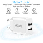 Choetech Charger Home Adapetr EU Manis 2A - White 