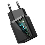 Baseus Charger Super Quick Charger 20W - Black