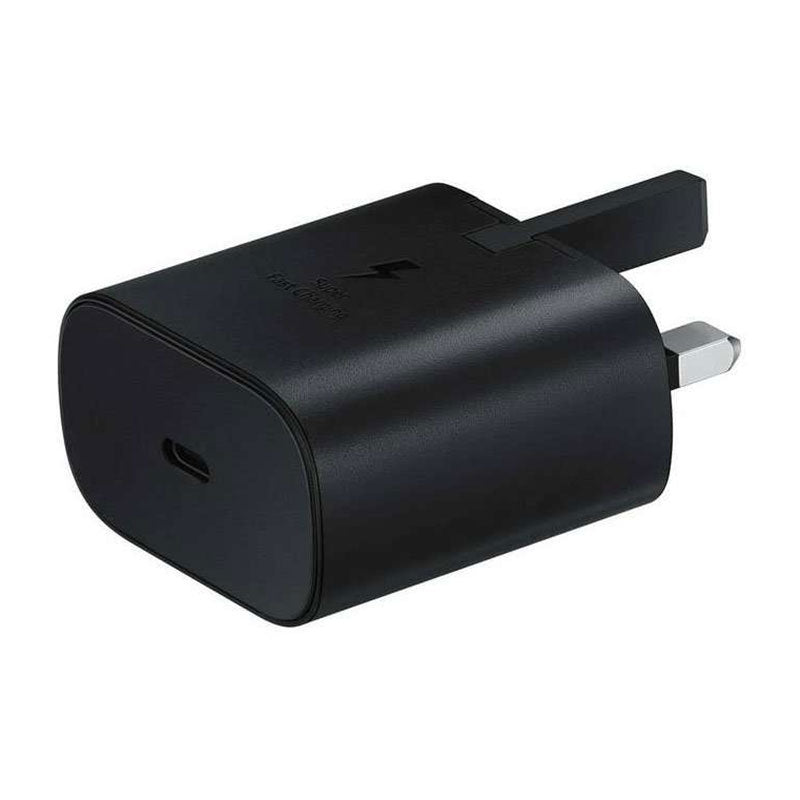 Samsung Charger Home Adapter 3 Pain PD USB-C 25W EP-TA800 - Black