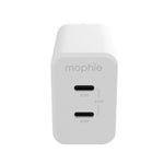 Mophie Charger Home Adapter 45W Fast 2 Port USB-C