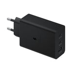 
Samsung Charger Home Adaptor 65W Power Trio USB-C X2, USB-A - Black

