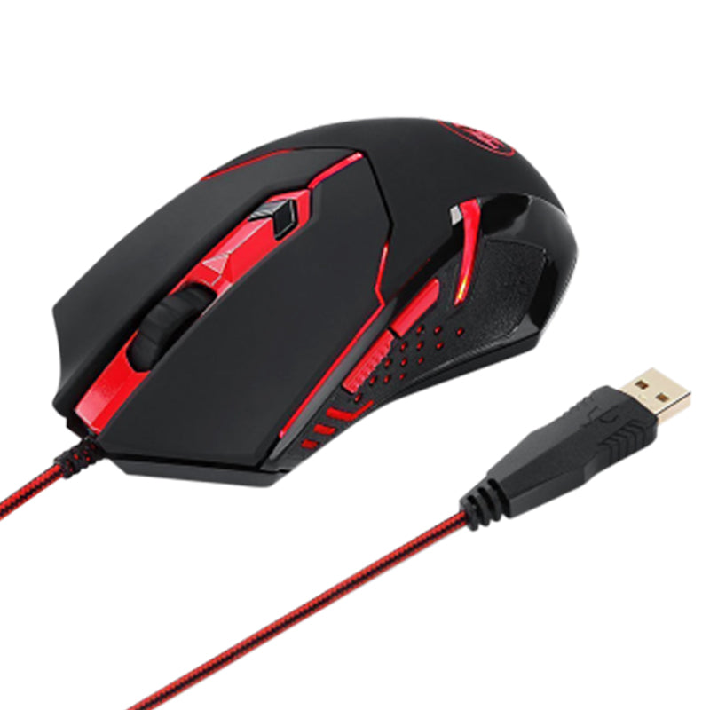 Redragon Combo Gaming RD-K552-BB 4-In-1 Keyboard, Mouse, Headset, Mousepad 