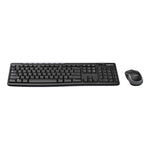 Logitech Combo Keyboard & Mouse Wireless Compo MK270 - Black