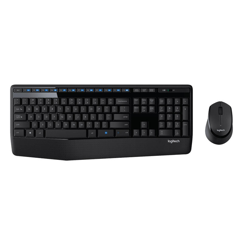 Logitech Combo Keyboard & Mouse Wireless Comfort MK345 - Black