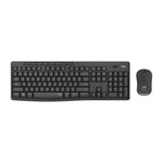 Logitech Combo Keyboard & Mouse Wireless Compo MK295 - Black