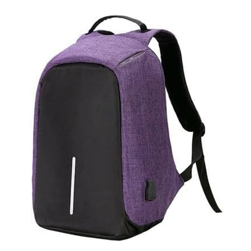 Cougar Laptop Back Bag Anti Theft - Purple 