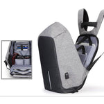 Cougar Laptop Back Bag Anti Theft - Light Gray