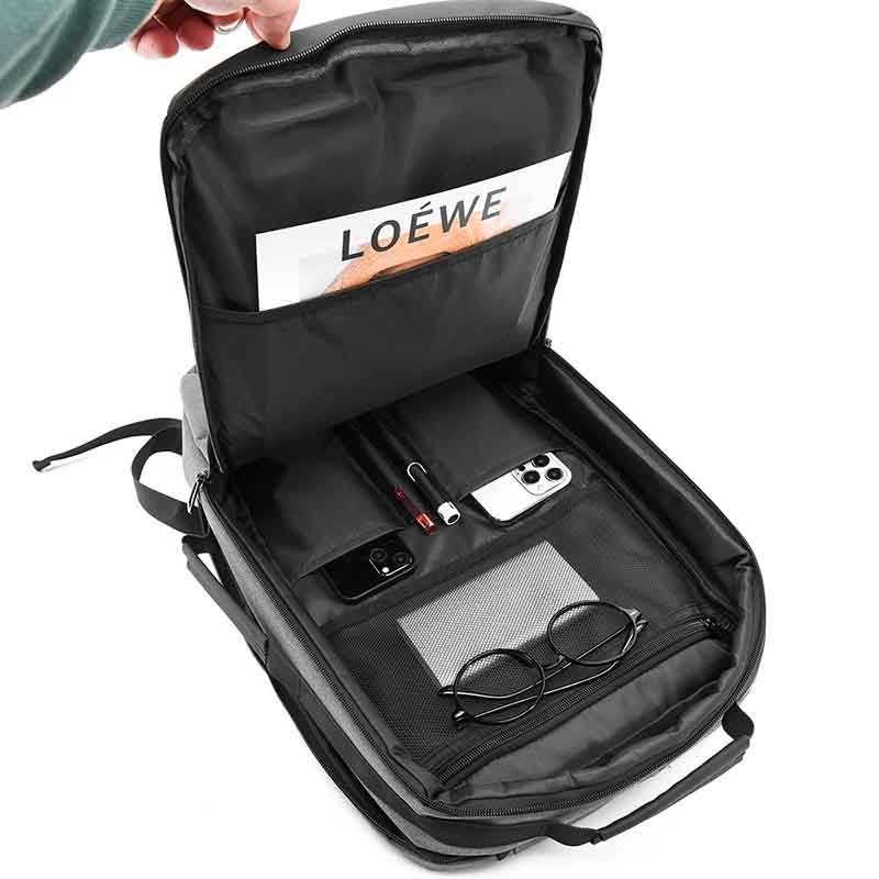 Cougar Laptop Backpack Bag 15.6" - Black - 8000