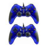 Cougar Game Pad Wired Double Tubo 9012 - Blue