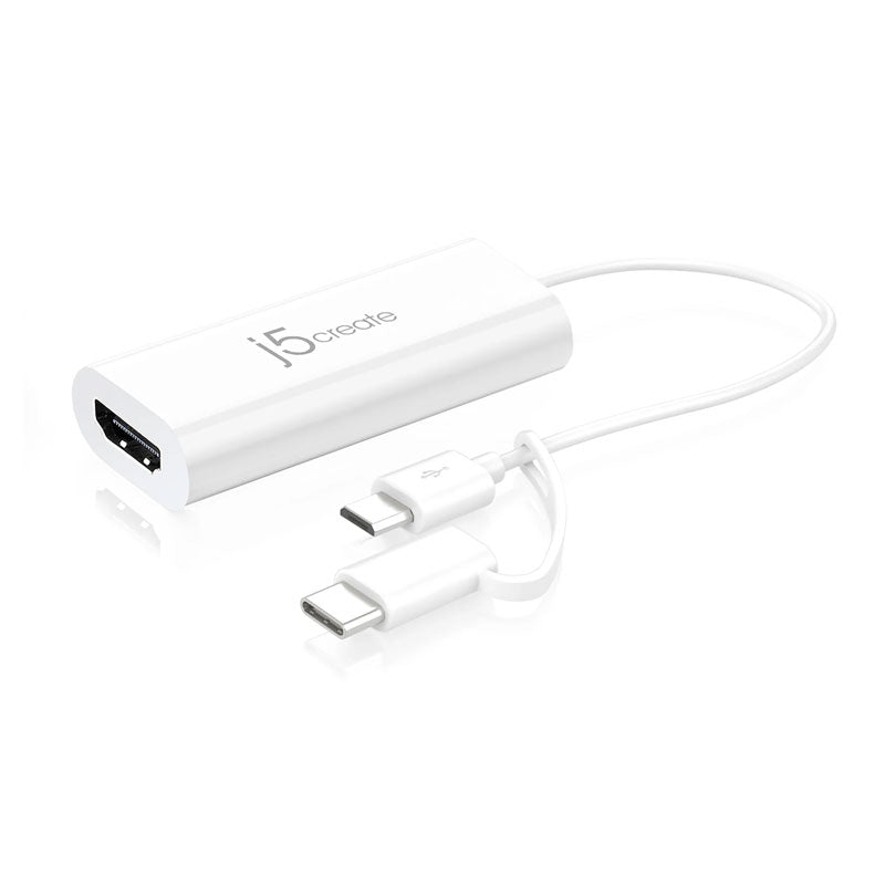j5create - محول شاشة من USB™ إلى HDMI™ لأجهزة Android™ - JUA165C