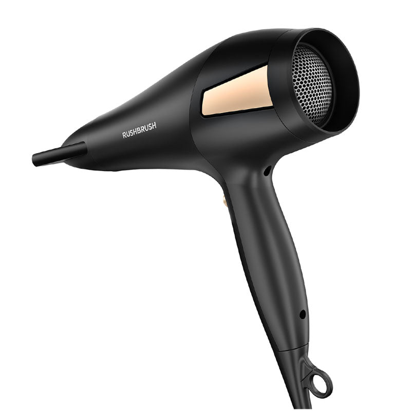 Rush Brush® D2 PRO Hair Dryer 2500W - Black