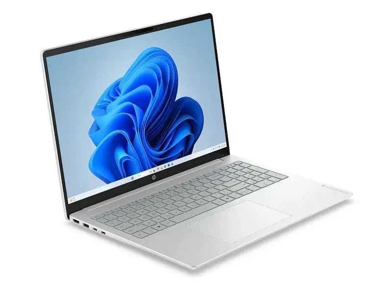 HP OmniBook 3 16-Inch Laptop, Intel® Core™ 7 150U, 16GB RAM, 512GB SSD, 2K Display – 16-bu0041ne – Glacier Silver