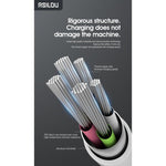 Rsilou Lightning Cable 3A 100CM R2007-001 – White