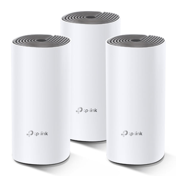 Tp-Link Deco E4 ( 3 Packs ) Whole Home Mesh Wi-Fi System AC1200