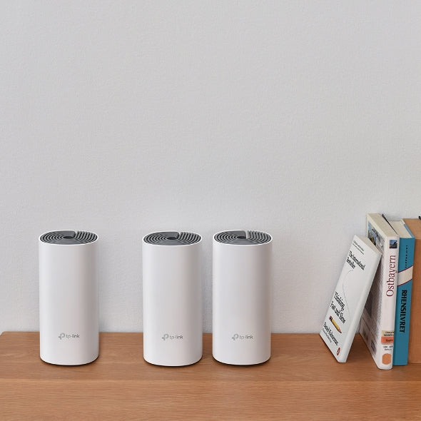Tp-Link Deco E4 ( 3 Packs ) Whole Home Mesh Wi-Fi System AC1200