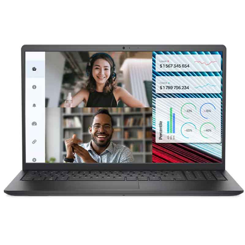 Dell Vostro 3520 Intel® Core™ i3-1215U, RAM 4GB , 256GB SSD , UHD Graphics , 15.6 inch FHD - Black