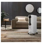 Delonghi Oil Heater, 9 Fins, 2000 Watt, White - TRRS0920