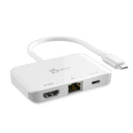 j5create -  محول USB-C® إلى HDMI™ بدقة 4K وإيثرنت- JCA351