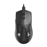 Redragon , Ultralight Honeycomb Shell Wired Gaming Mouse . M617-LIT - Black