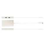 j5create USB-C™ Multi-Adapter - HDMI™/Ethernet/USB™ - JCA374