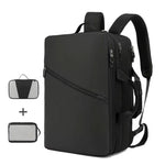 CoolBell 3-in-1 CB-10003 Multifunctional Backpack – Laptop Bag, Shoulder Bag & Handbag | Large Capacity, Waterproof, Travel-Ready - Black