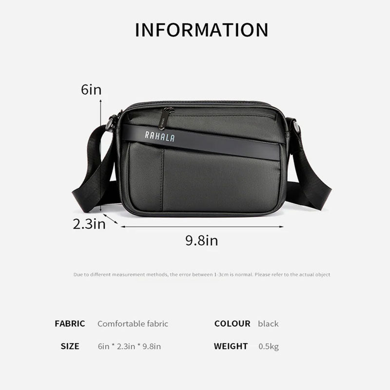 Rahala , Bag Cross , Back , BNG-131 -Black

