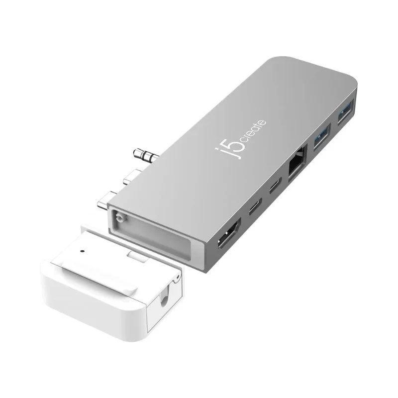 j5create-MagSafe Kit_Type-C To (HDMI-4K+USB 3.0*2+Type-C*2+Audio)-JCD395