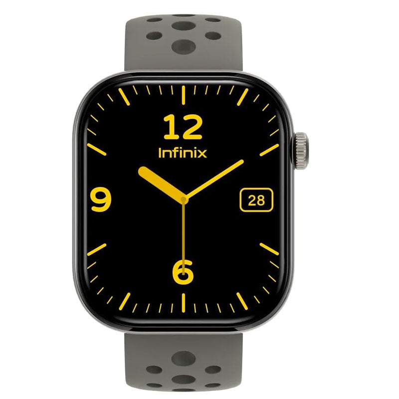 Infinix , XWatch H4 , Smart Watch for Unisex , HD Display , 2.04 Inch , XW4L - Titanium Grey
