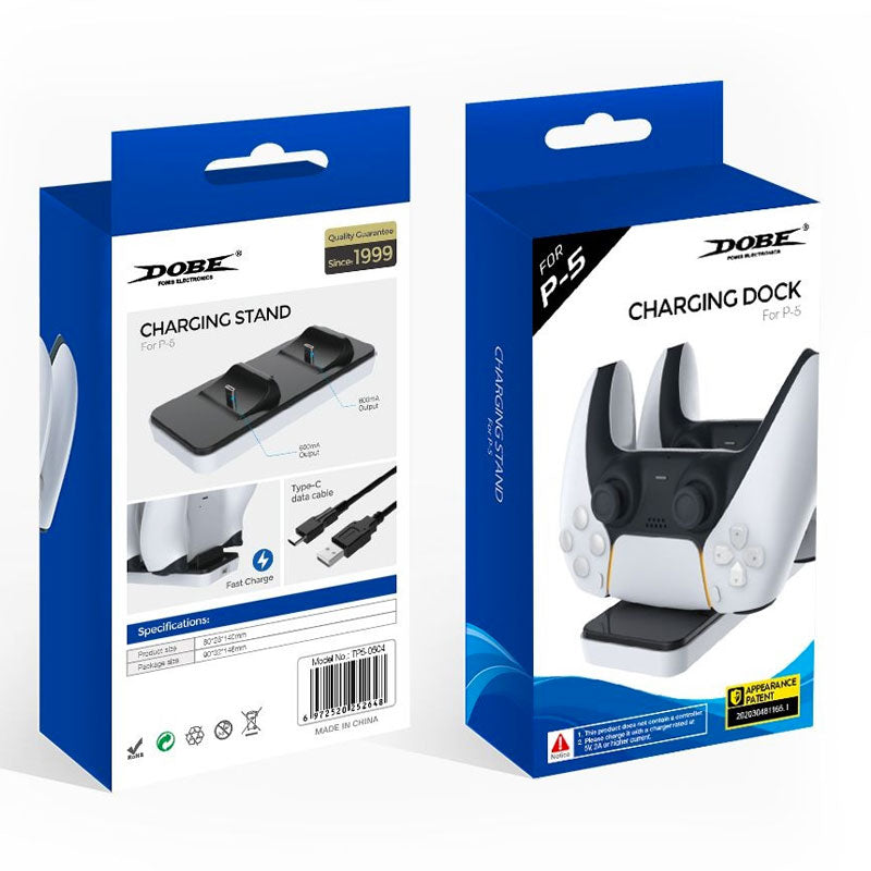 DOBE DOCK PS5 Controller Wireless Charging Dual - TP5-0591