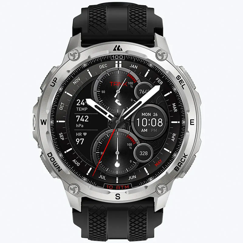 Kospet , smart watch , Tank T4 - Silver
