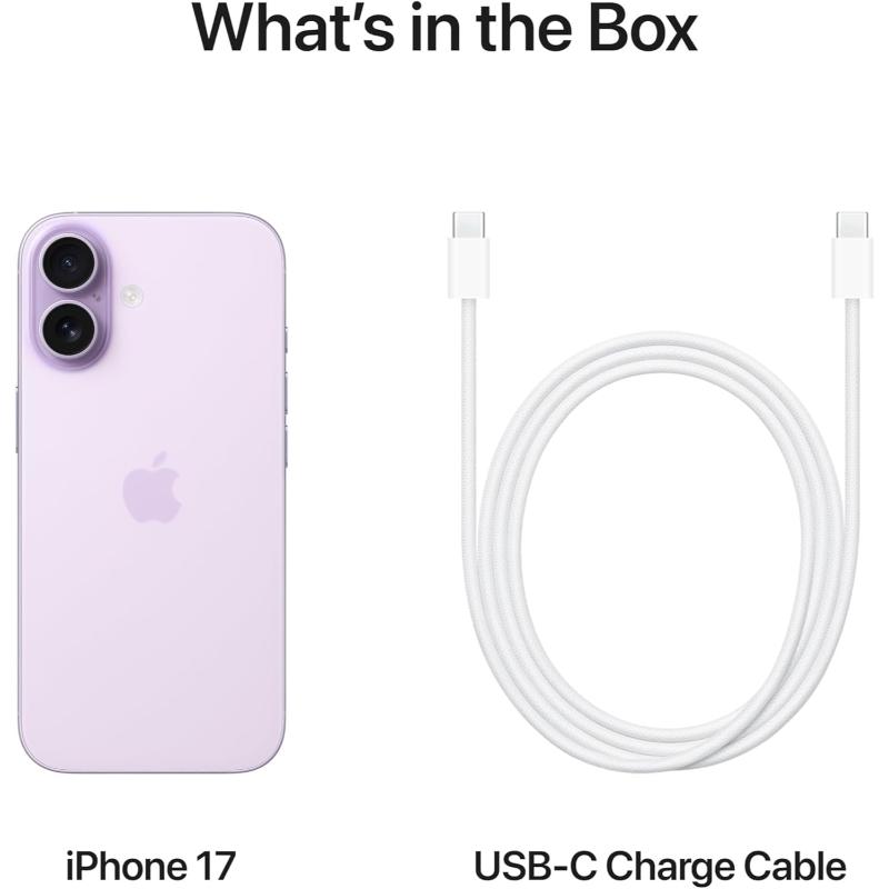 Apple iPhone 17, 8GB Ram, 512GB - (2 Years Warranty)