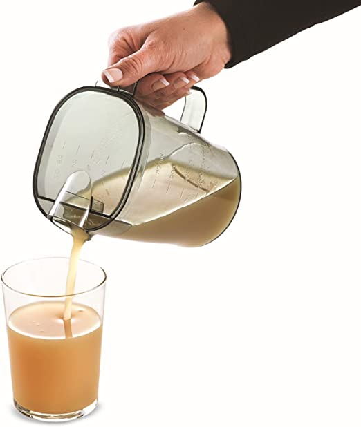  Kenwood  عصارة فواكه 800 وات سعة 2 لتر , JEM02.A0BK -  أسود وفضي