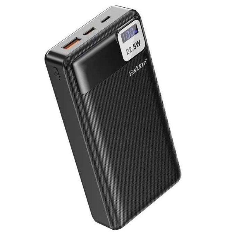 Earldom ET-PD30 Power Bank 20000mAh Wired 22.5W - Black
