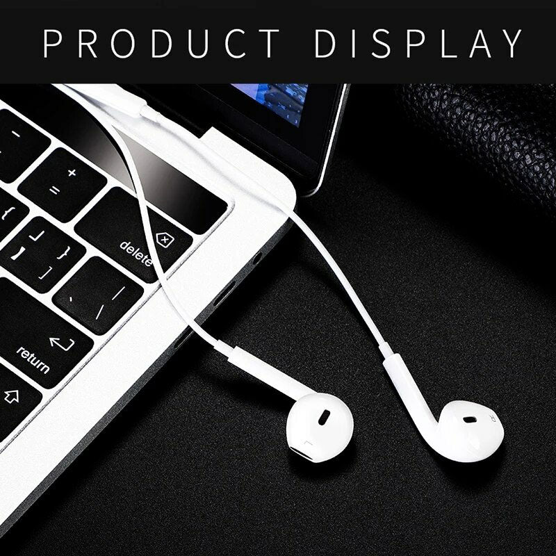 Joyroom Earphone Wired 3.5MM EP1 - White