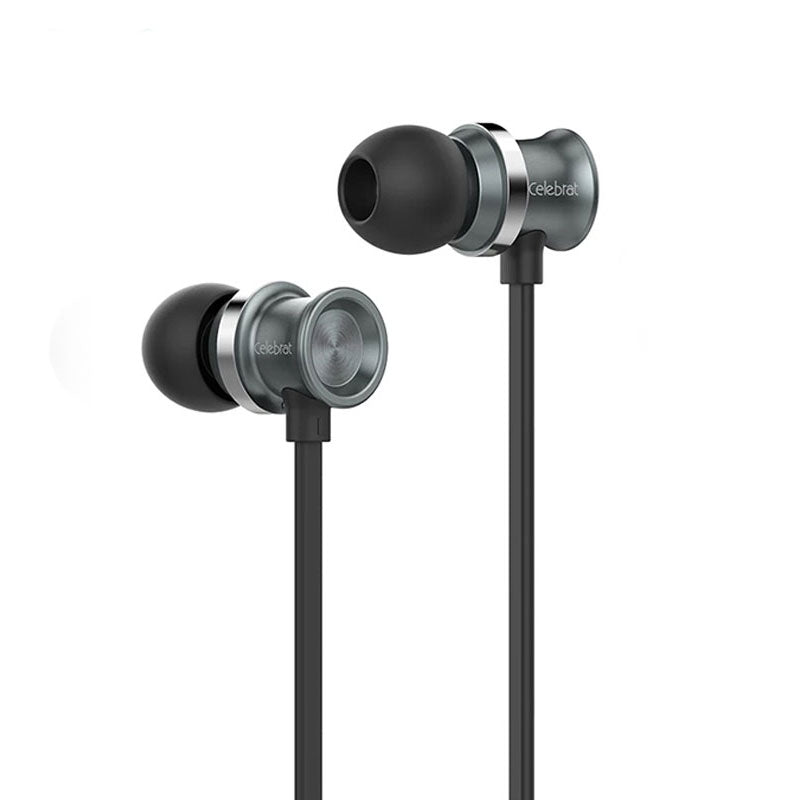 Celebrat Earphone Wired D7 - Black