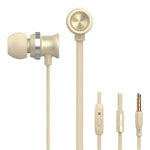 Celebrat Earphone Wired D7 - Gold