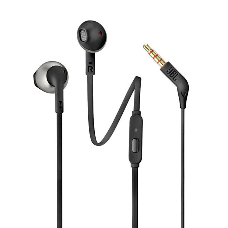 Jbl Earphone Wired Tune 205 Sport - Black