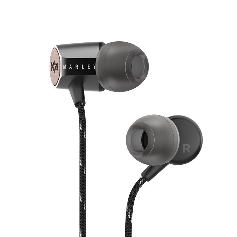 Marley Earphone Wired Up Life 2 JE091-SB - Black