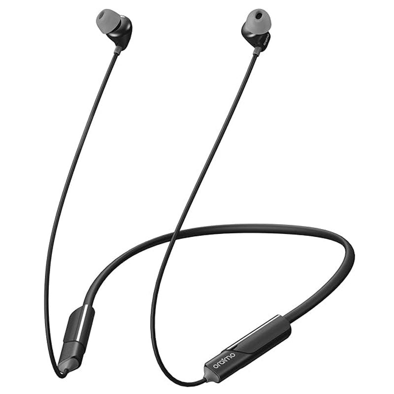 Oraimo Earphone Wireless OEB-E30D Waterproof Neckband - Black