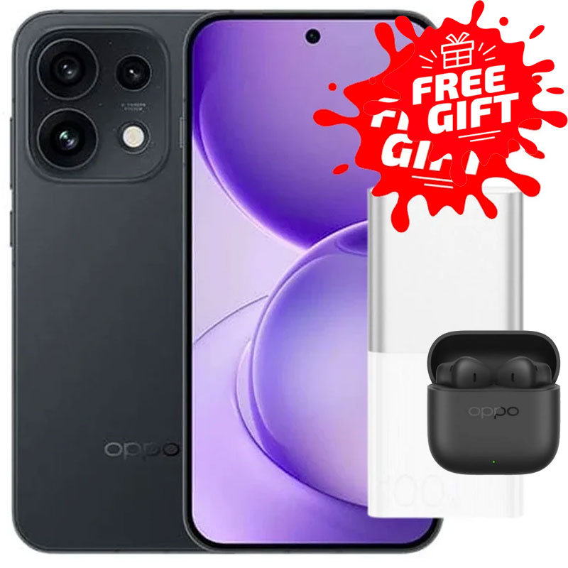 Oppo Reno 16 Pro 5G With ( FREE GIFT OPPO POWER BANK 12000 MAH 100W + OPPO ENCO BUDS 3 )
