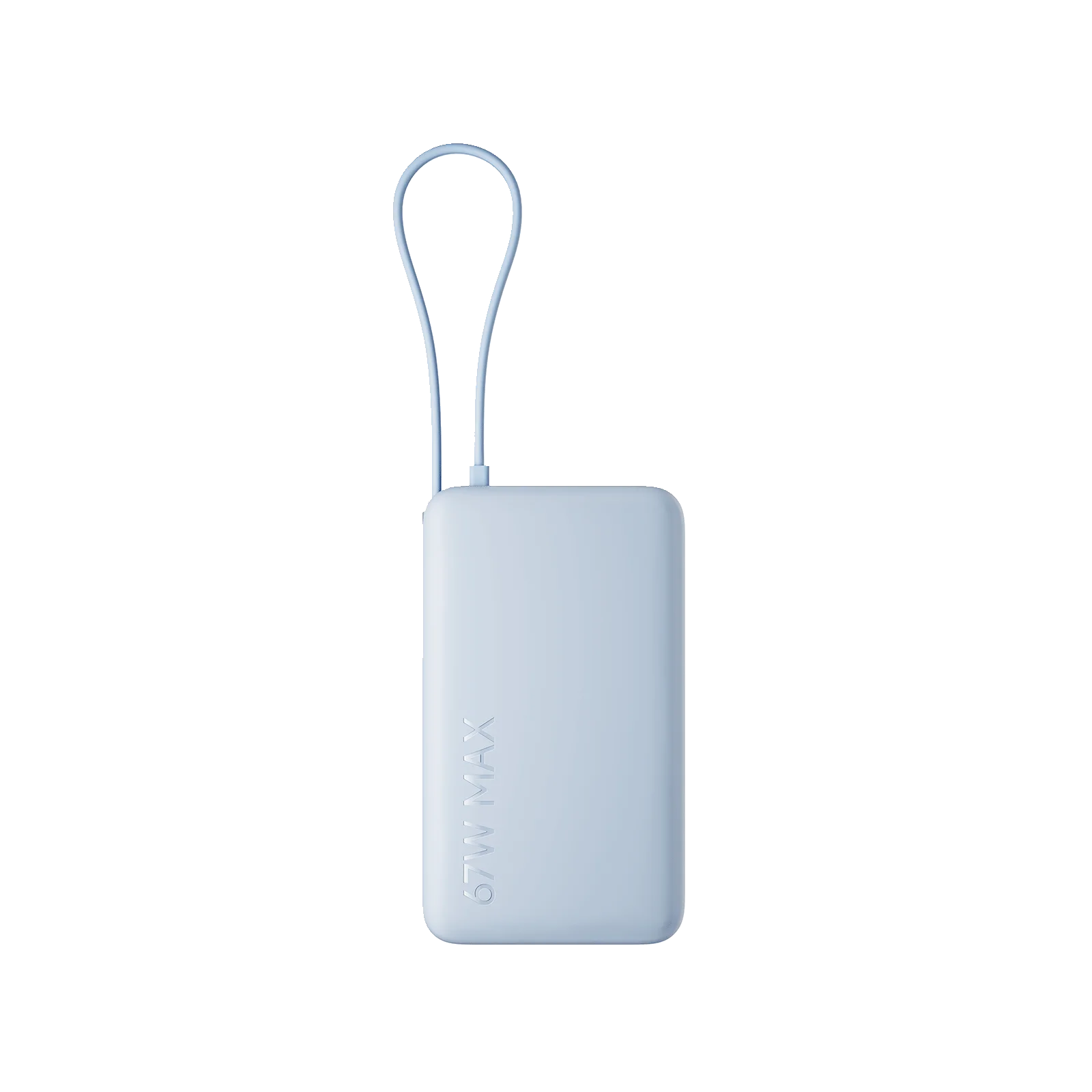 باور بانك Xiaomi بسعة 10000 مللي أمبير، شحن سريع 67 واط مع كابل USB-C مدمج