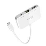 j5create -  محول USB-C® إلى HDMI™ بدقة 4K وإيثرنت- JCA351