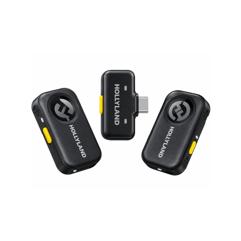Hollyland LARK A2 Mini Duo With USB-C RX Wireless Microphone