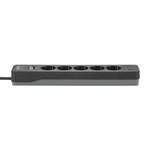 Apc Electric Power Strip 5 Socket 2USB - Black