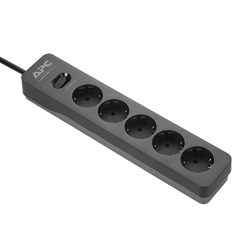 Apc Electric Power Strip 5 Socket - Black