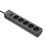 Apc Electric Power Strip 5 Socket - Black