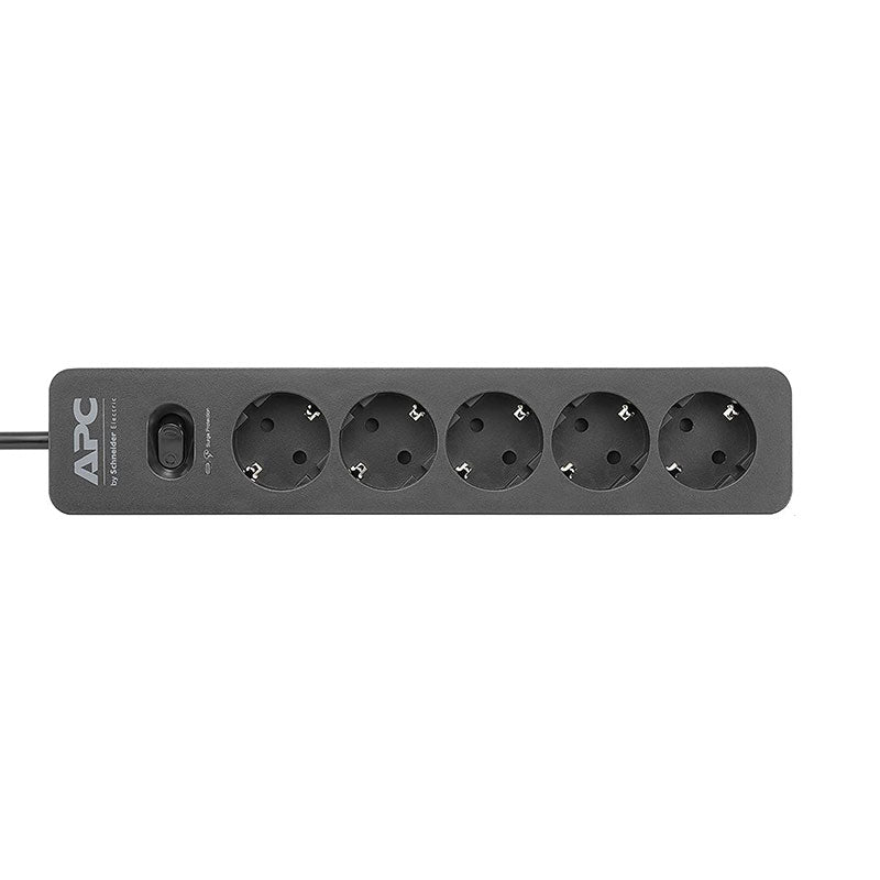 Apc Electric Power Strip 5 Socket - Black