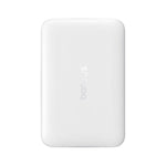 باور بانك Baseus بسعة 10000mAh، شحن سريع 22.5W مع كابل مدمج، موديل FM11، الأبيض